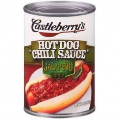 Castleberry's hot dog chili sauce jalapeno