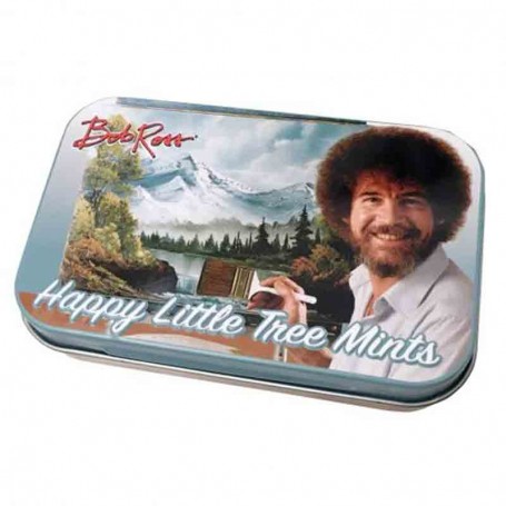 Bob ross happy little tree candy