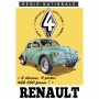 Magnet vintage renault 4cv