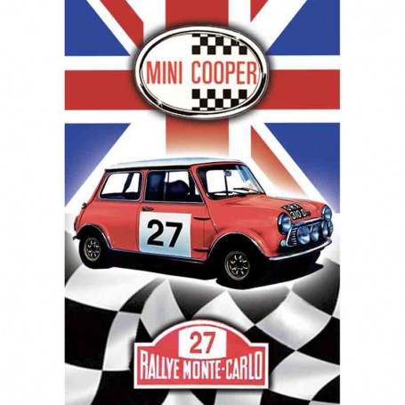 Magnet vintage mini cooper