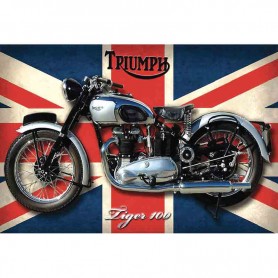 Magnet vintage triumph tiger
