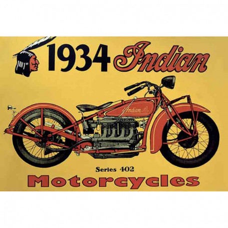 Magnet vintage indian motorcycles
