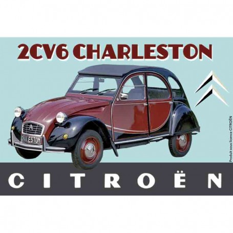 Magnet vintage 2CV charleston