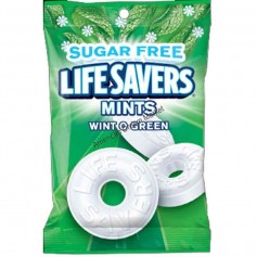 Life savers mints wint o green sugar free