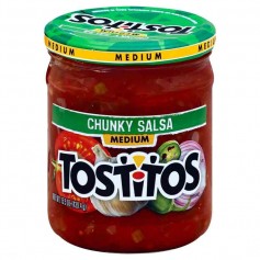 Tostitos medium chunky salsa