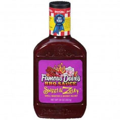 Famous dave's bbq sauce sweet and zesty