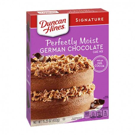 Duncan hines perfectly moist german chocolate cake mix