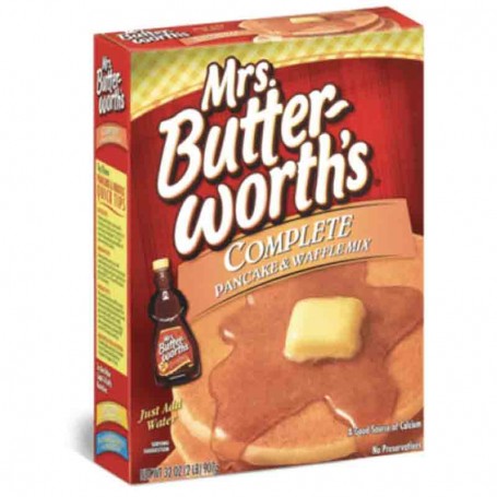 Mrs butterworth's complete pancakes mix