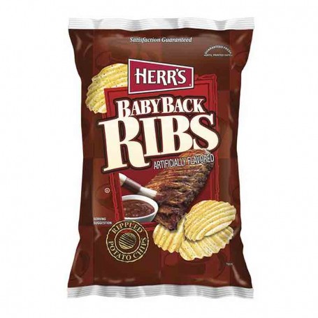 Herr's baby back ribs 184.3G
