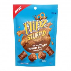 Flipz stuff'd milk chocolate peanut butter 170G