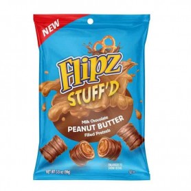 Flipz stuff'd milk chocolate peanut butter 99G