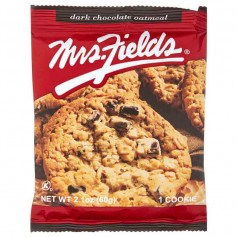 Mrs Fields cookie dark chocolate oatmeal