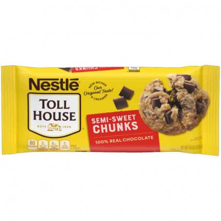 Nestle toll house semi-sweet chunks