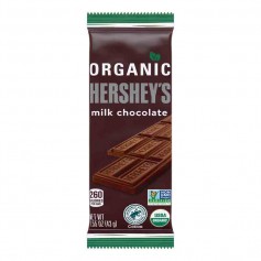 Hershey's organic milk chocolate bar