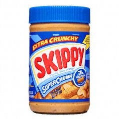Skippy extra crunchy peanut butter 454G