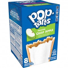Pop tarts frosted crisp apple
