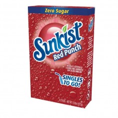 Sunkist red punch single to go