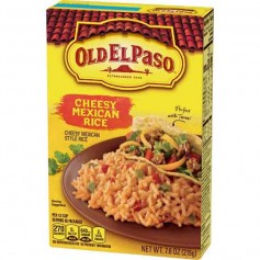 Old el paso cheesy mexican rice