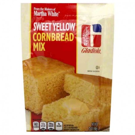 Martha yellow cornbread mix