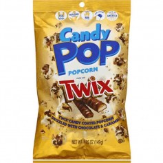 Candy pop corn twix