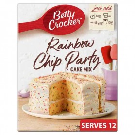 Betty crocker rainbow chip party cake mix