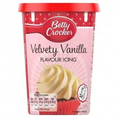 Betty crocker velvety vanilla icing