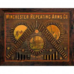 Plaque métal winchester repeating arms