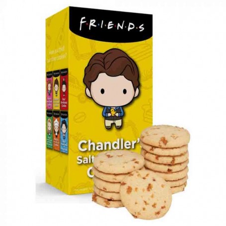 Friends chandler's salted caramel cookies