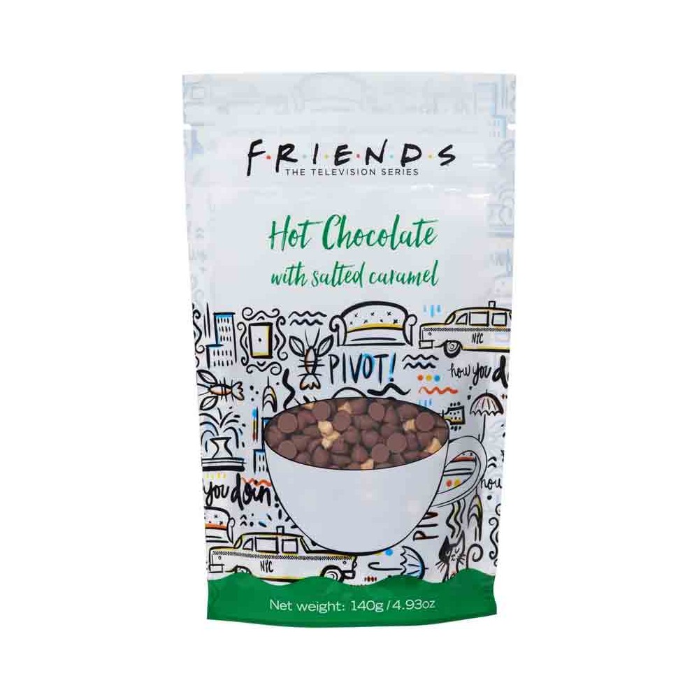 Friends Sachet de chocolat chaud instantané de qualité supérieure