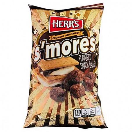 Herr's s'mores snacks ball