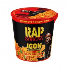 Rap snacks icon ramen noodles lousiana hot