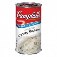 Campbells' cream of mushroom family size