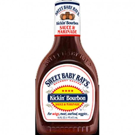 Sweet baby ray's kickin' bourbon sauce and marinade 473ML