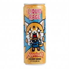 Liquid rage aggretsuko energy drink