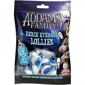 The adams family eerie eyeball lollies