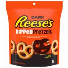 Reese's dark chocolate dipped pretzels 240g