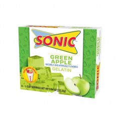 Sonic green apple gelatin