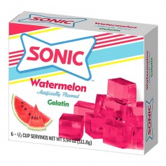 Sonic watermelon gelatin