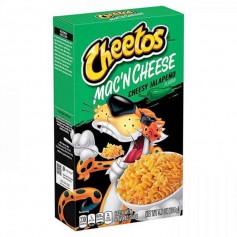 Cheetos mac'n cheese cheesy jalapeño