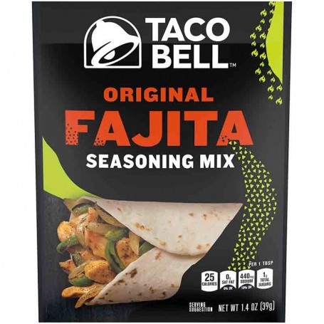 Taco bell original fajita seasoning mix