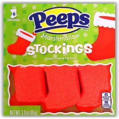 Peeps marshmallow stockings (6 pieces)