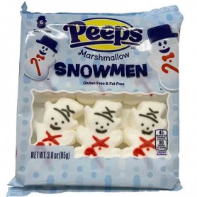 Peeps marshmallow snowmen (6 pieces)