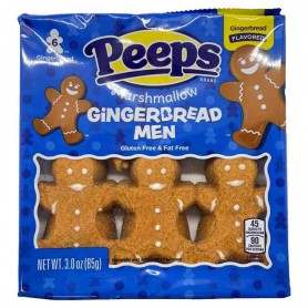 Peeps marshmallow gingerbread men (6 pieces)