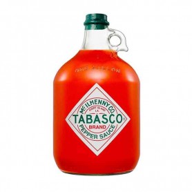 Tabasco gallon red