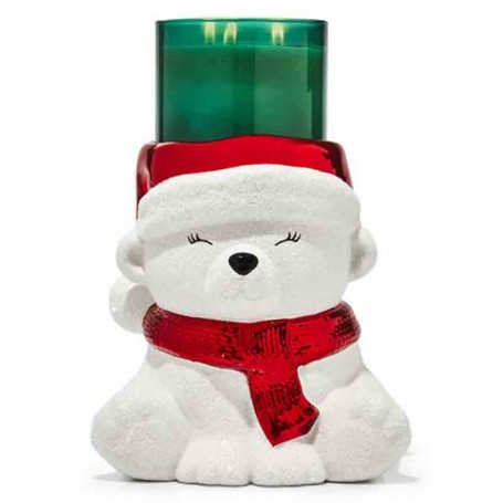 Support bbw santa bear pedestal