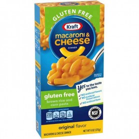 Kraft macaroni and cheese gluten free