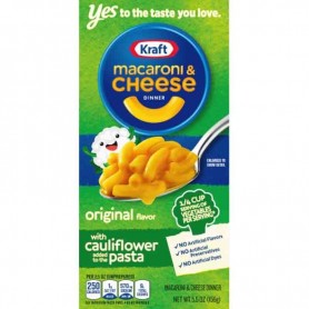Kraft macaroni and cheese cauliflower pasta