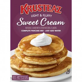 Krusteaz pancake mix complete sweet cream