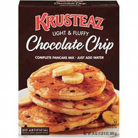 Krusteaz pancake mix complete chocolate chip