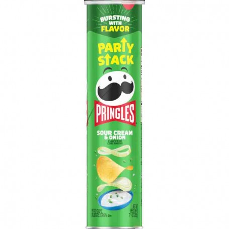 Pringles sour cream and onion party stack